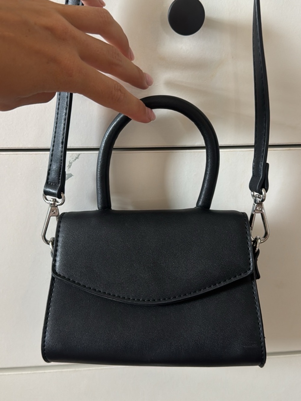Black purse